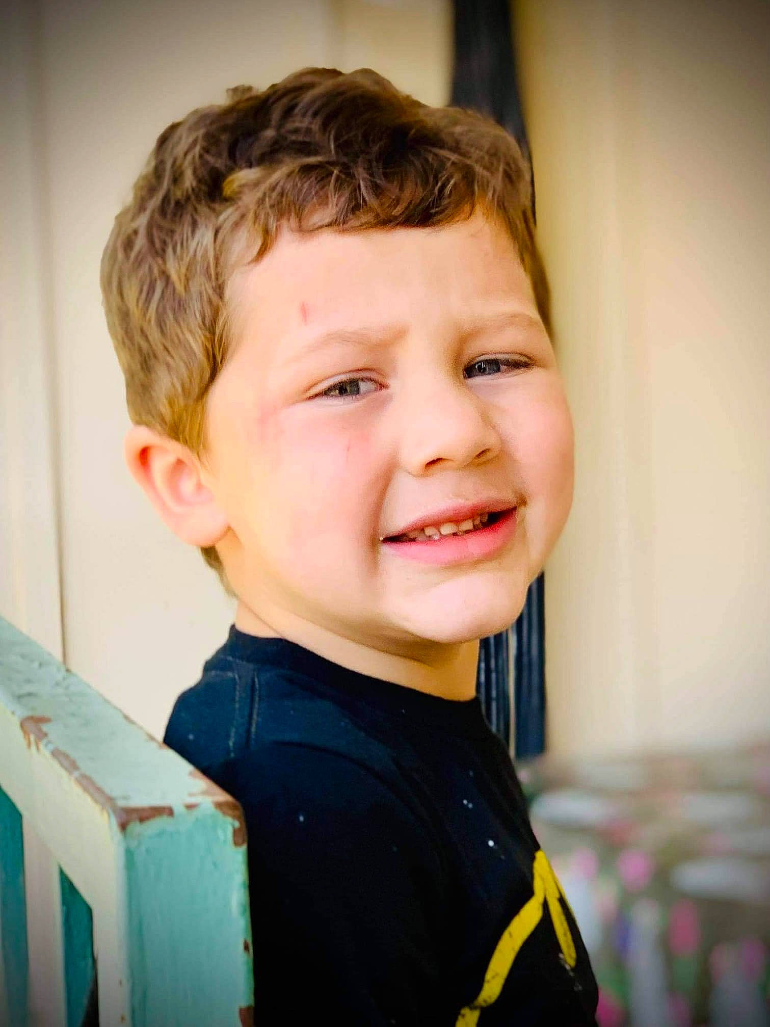 King joined the competition — help win amazing prizes! baby_toddler_clothing, cheek, cool, electric_blue, eye, eyebrow, eyelash, flash_photography, forehead, fun, happy, head, iris, jaw, joy, nose, person, sleeve, smile, standing