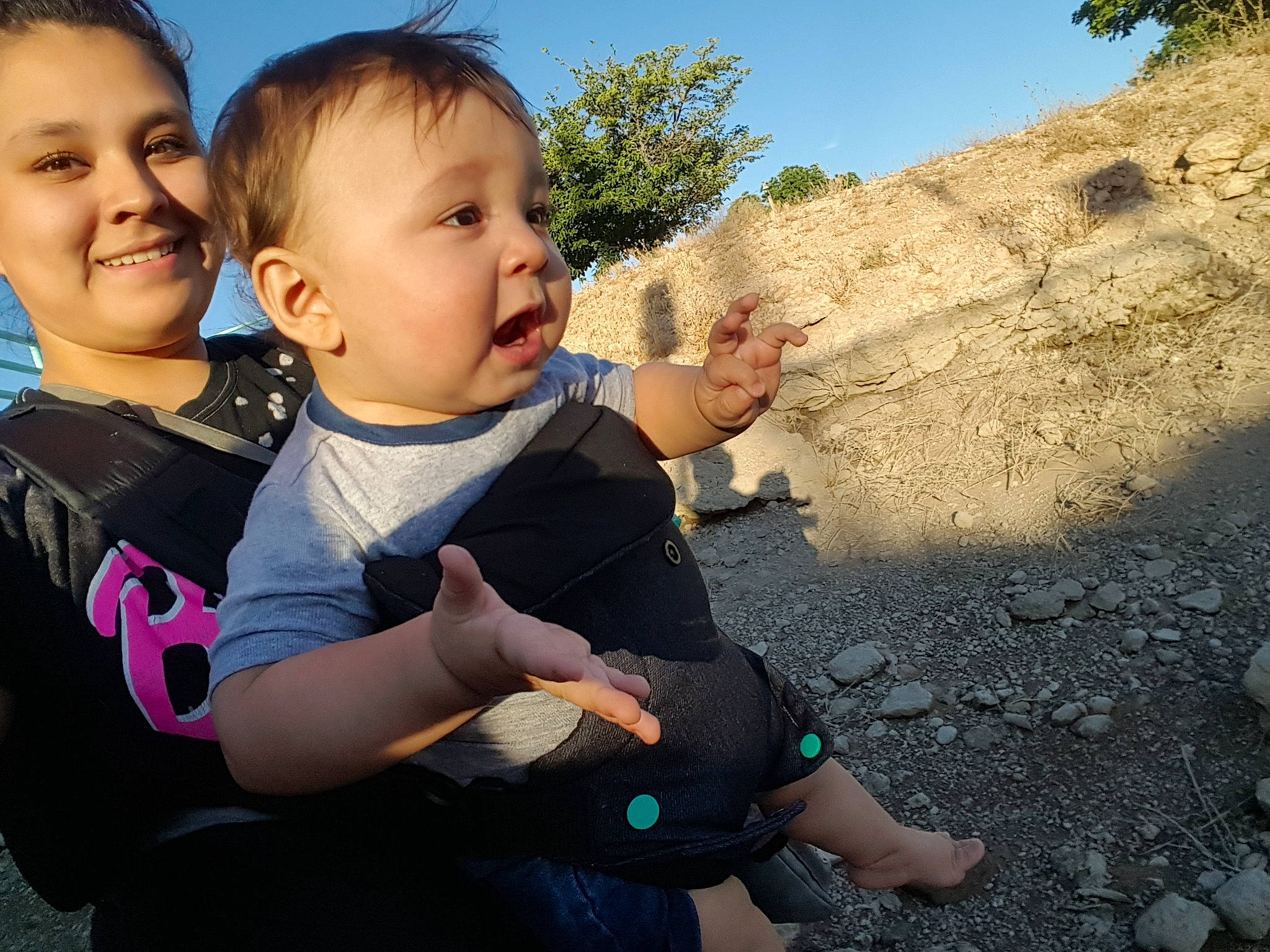 Aaden is registered to the contest to win money with this photo: child, cloud, cool, finger, friendship, fun, hand, happy, interaction, joy, mountain, people, person, photography, play, sky, smile, summer, toddler, tourism