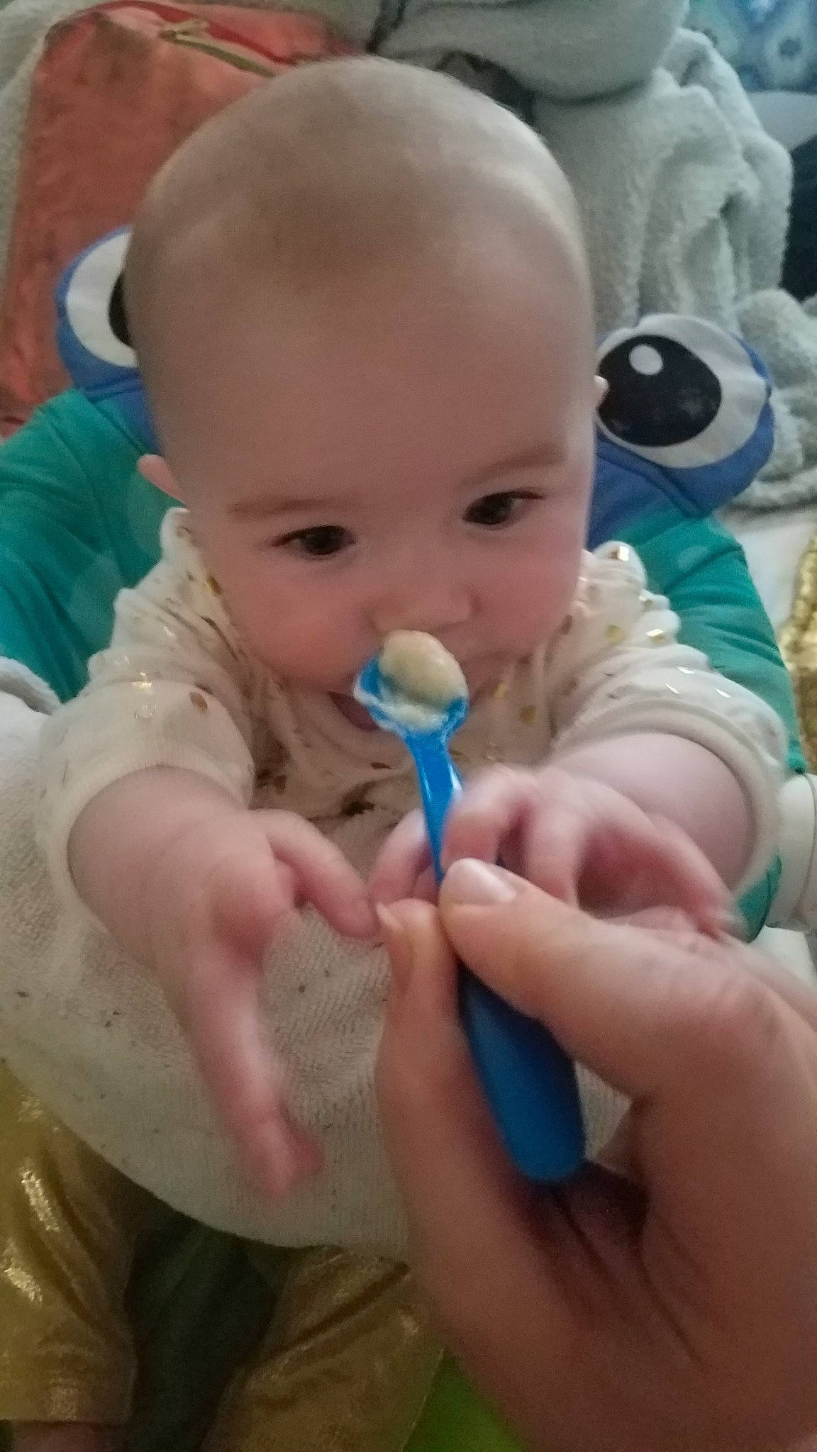 Karlie joined the competition — help win amazing prizes! baby, baby_products, cheek, child, eye, finger, hand, joy, nose, person, play, product, skin, toddler