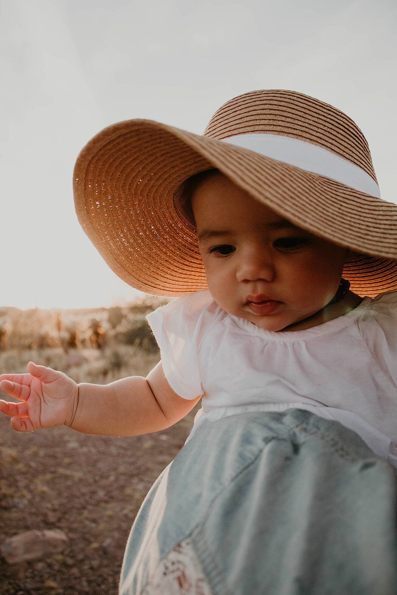 Arrow joined the competition — help win amazing prizes! baby, child, cowboy_hat, fashion_accessory, grass, hat, headgear, headwear, landscape, person, photography, skin, smile, sombrero, sun_hat, toddler