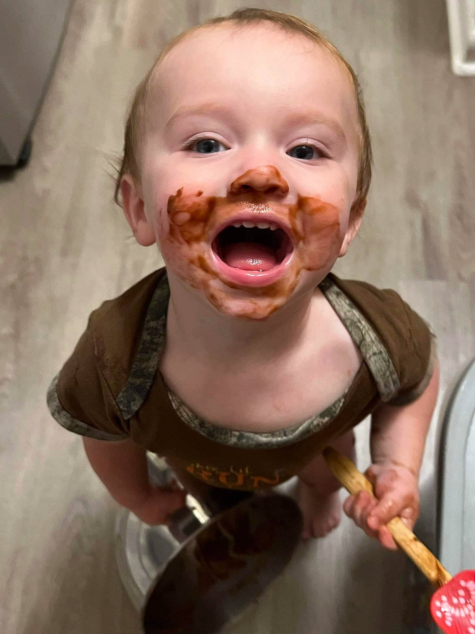 Mark joined the competition — help win amazing prizes! art, baby, bathing, child, event, eyelash, flesh, fun, gesture, happy, jaw, laugh, mouth, person, shout, skin, smile, sweetness, toddler, tooth