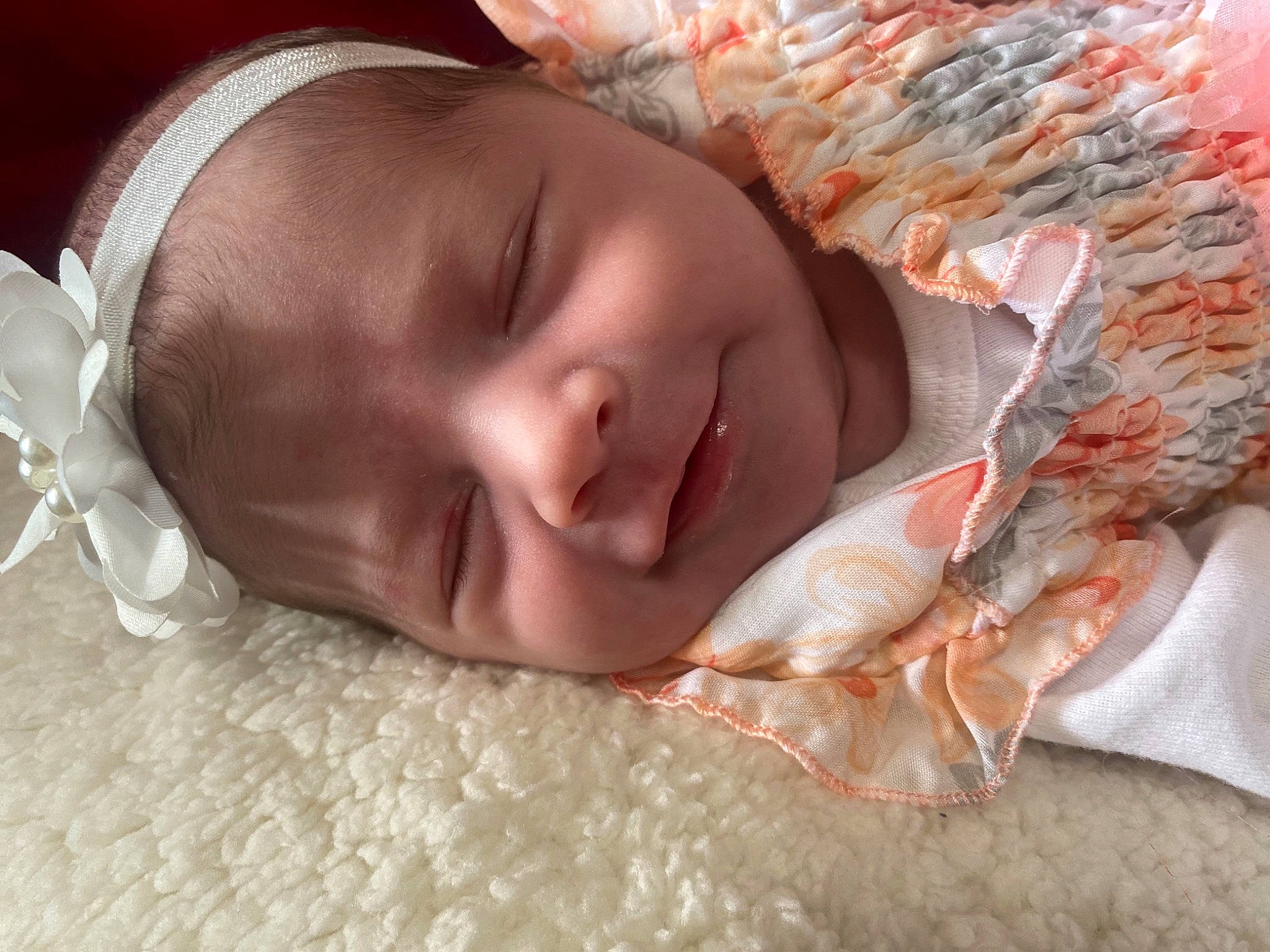 Lily joined the competition — help win amazing prizes! arm, baby, baby_toddler_clothing, cheek, comfort, ear, eye, eyebrow, eyelash, happy, headgear, iris, lip, mouth, neck, nose, person, skin, smile, textile