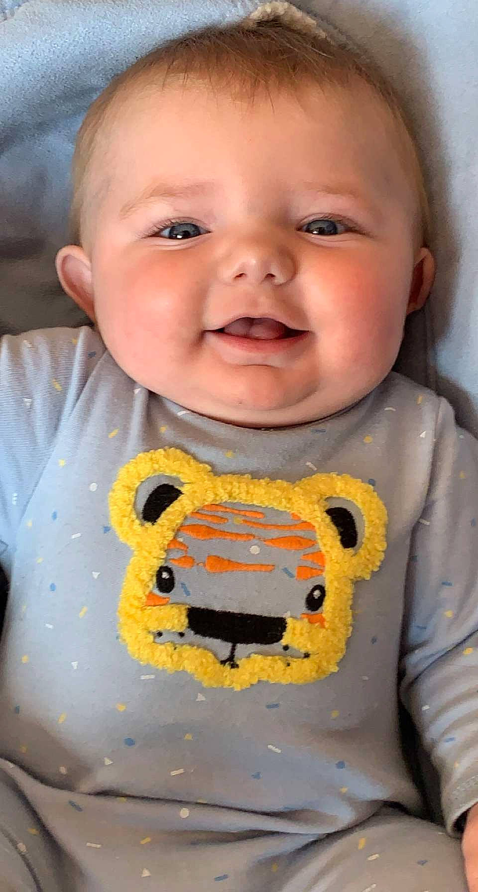 Kamran joined the competition — help win amazing prizes! baby, baby_toddler_clothing, cheek, chin, dress, eye, happy, human_body, iris, lip, mouth, neck, nose, orange, outerwear, person, pink, skin, sleeve, smile