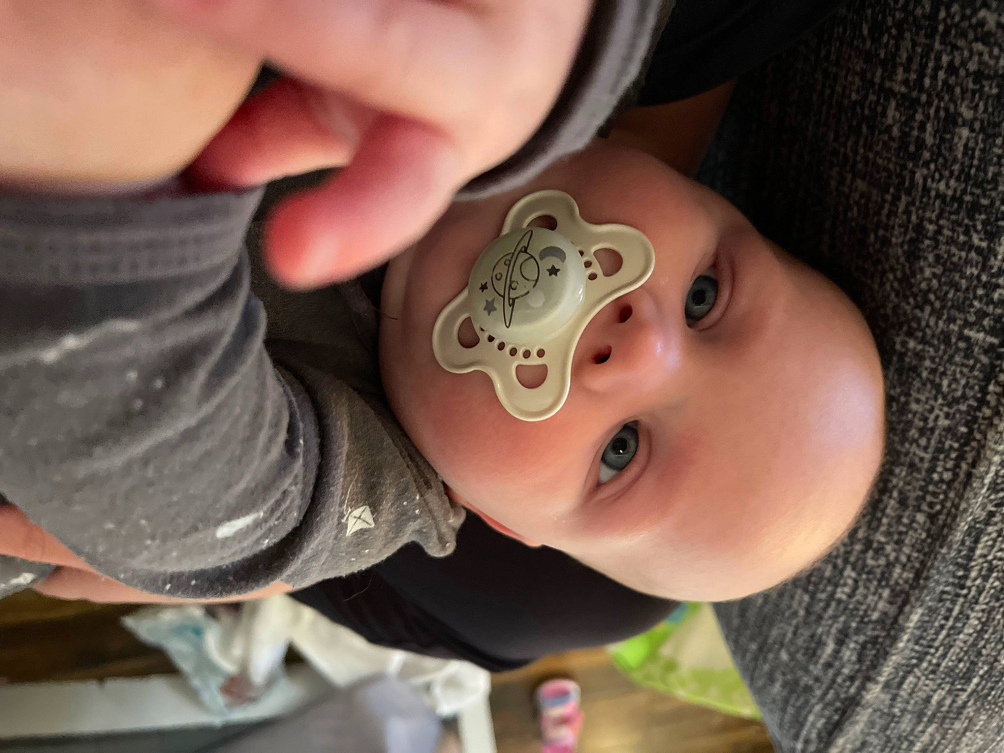 Weston is registered to the contest to win money with this photo: baby, baby_toddler_clothing, child, eyewear, fashion_accessory, finger, grass, happy, hat, nail, nose, person, personal_protective_equipment, skull, soil, sunglasses, thumb, toddler