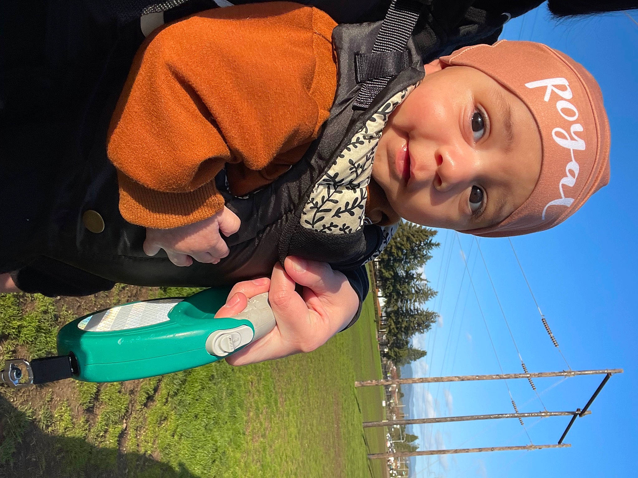 Royal joined the competition — help win amazing prizes! cap, child, elbow, electric_blue, flash_photography, fun, grass, happy, headwear, human_leg, jewellery, leisure, person, play, portrait_photography, recreation, sky, smile, t_shirt, toddler