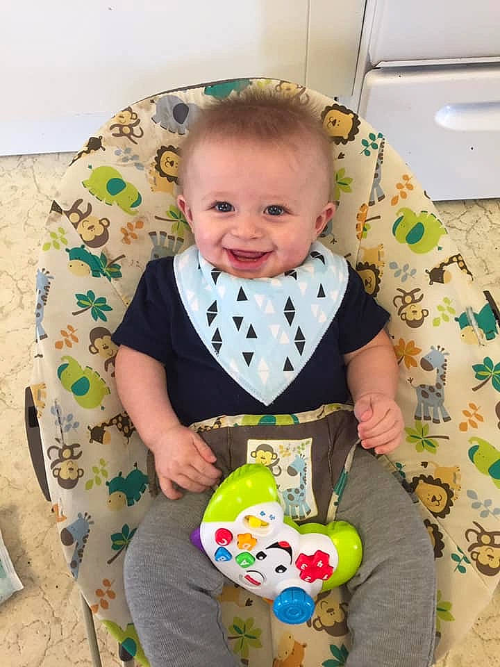 Ryder joined the competition — help win amazing prizes! baby, baby_toddler_clothing, child, joy, person, play, toddler