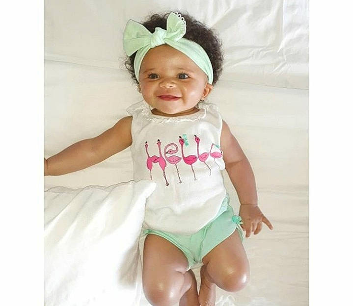 Khalesiyah joined the competition — help win amazing prizes! baby, baby_bloomers, baby_products, baby_toddler_clothing, child, clothing, costume, dress, fashion_accessory, hair_accessory, headband, headgear, headpiece, headwear, joy, person, pink, product, sleeve, smile