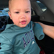 Zachariah joined the competition — help win amazing prizes! car_interior, casual, child, clothing, cute, drool, expression, eyelashes, face, hand, head, hoodie, indoor, person, portrait, skin, sweatshirt, toddler, young_child, young_kid