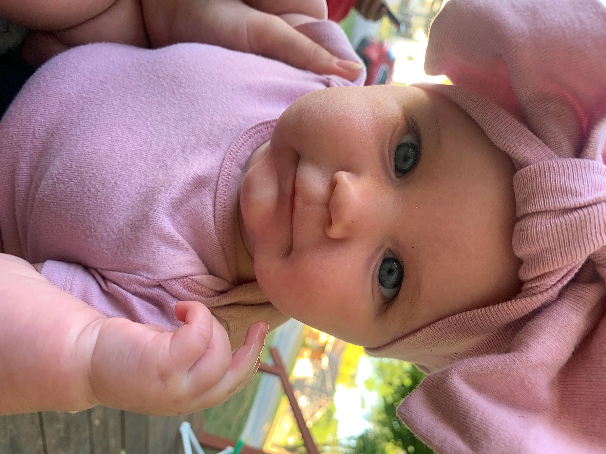 Rylann joined the competition — help win amazing prizes! baby, cheek, chin, eyebrow, eyelash, face, forehead, grass, happy, headwear, iris, lip, mouth, neck, nose, people_in_nature, person, plant, skin, smile