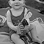 baby, child, infant, headband, bow, flag, american_flag, outdoor, blanket, sitting, smile, cute, portrait, legs, hand, playful, monochrome, grass, summer, happy