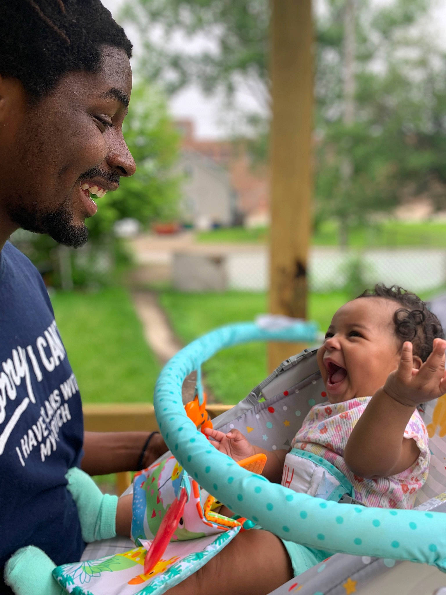 Azariah joined the competition — help win amazing prizes! baby, child, community, face, fun, grass, hairstyle, happy, leisure, mammal, outdoor_recreation, people_in_nature, person, photograph, plant, recreation, sharing, smile, summer, tree