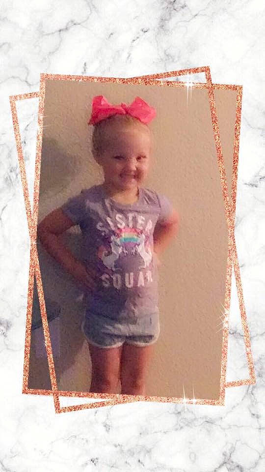 Maylee joined the competition — help win amazing prizes! child, joy, person, pink, t_shirt, toddler