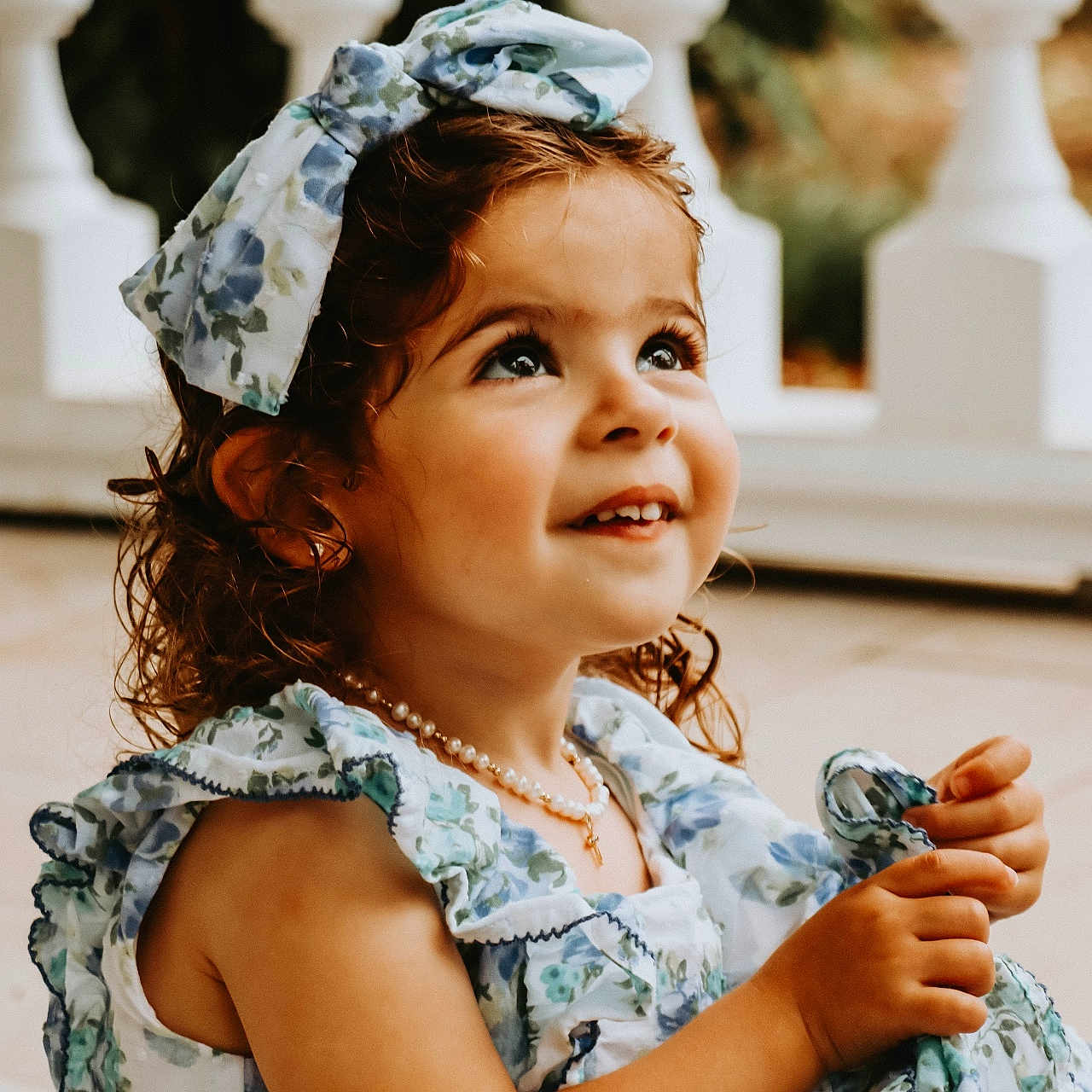 Alani joined the competition — help win amazing prizes! accessories, bodypart, child, clothing, dress, face, female, finger, girl, hand, happy, hat, head, jewelry, laughing, necklace, person, photography, portrait, smile