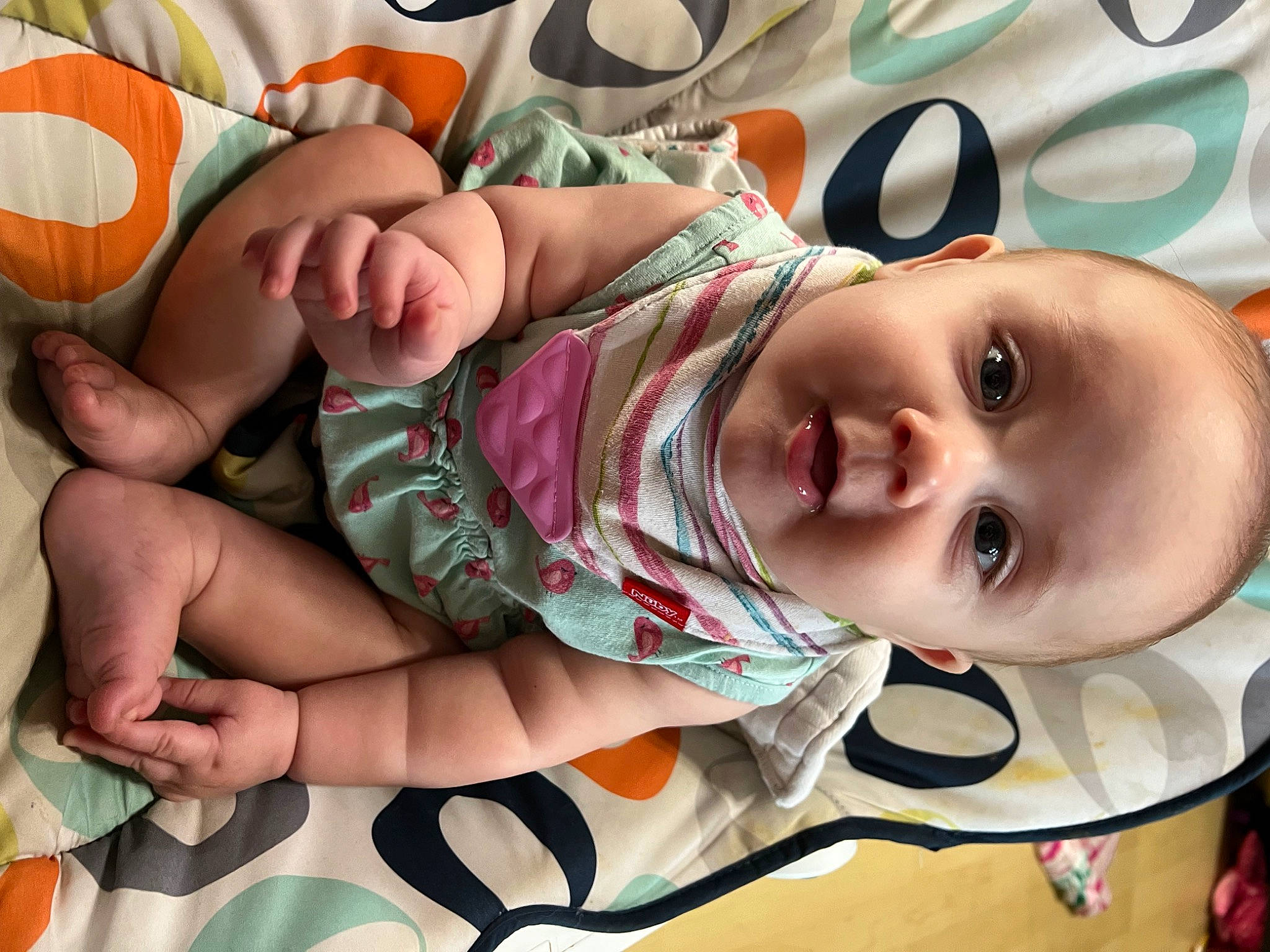 Isabelle joined the competition — help win amazing prizes! baby, baby_toddler_clothing, beauty, cheek, child, comfort, facial_expression, fun, happy, head, human, mammal, mouth, person, product, skin, sunglasses, textile, thigh, toddler