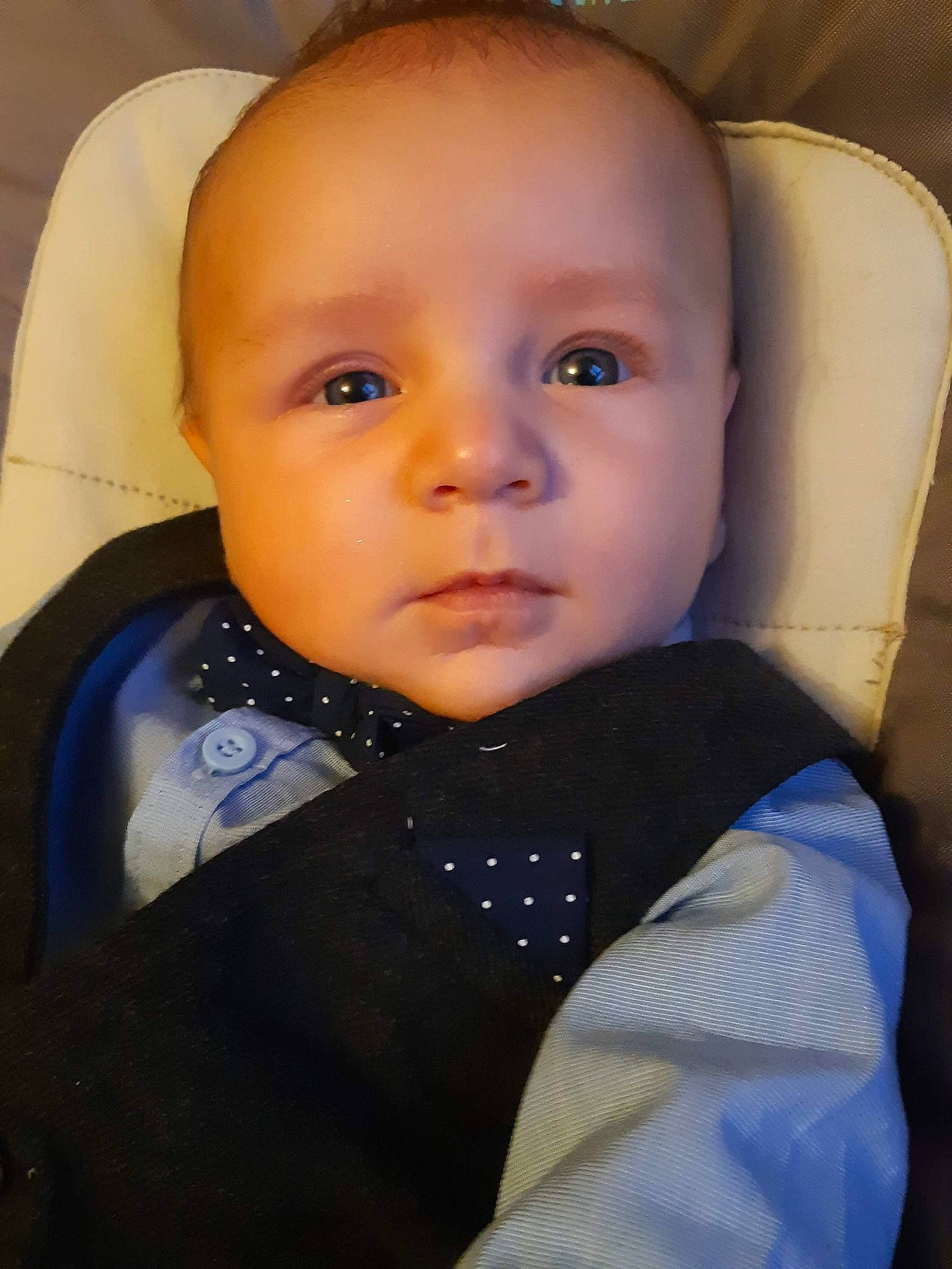 Evan a rejoint le concours — aidez-le/la à gagner de superbes lots ! baby, cheek, child, chin, eye, eyebrow, face, forehead, head, iris, lip, nose, person, skin, smile, toddler