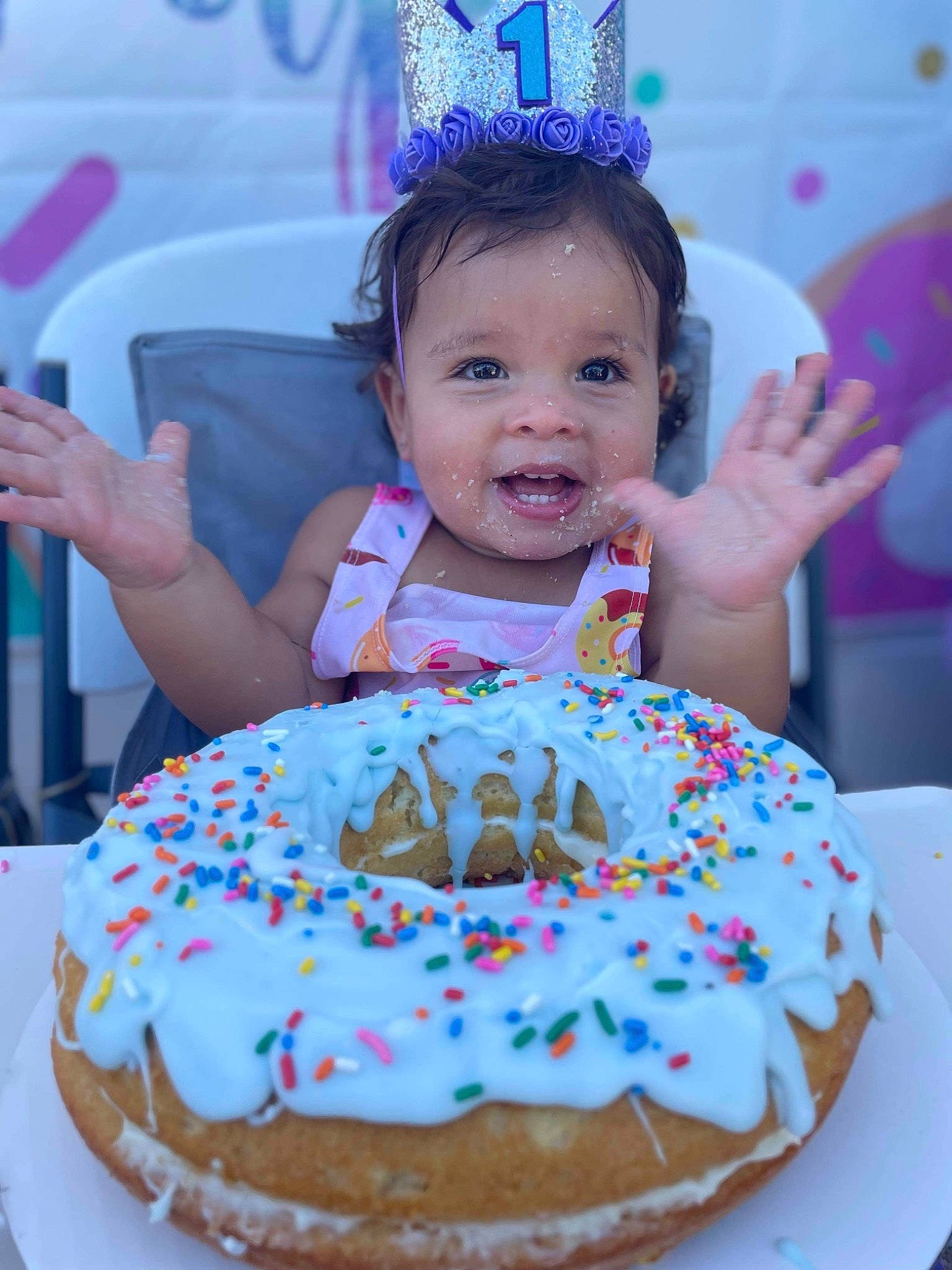 Emery is registered to the contest to win money with this photo: birthday, birthday_cake, blue, buttercream, cake, cake_decorating, cake_decorating_supply, child, cream, food, fun, happy, ingredient, party_hat, person, pink, recipe, smile, sugar_cake, sugar_paste