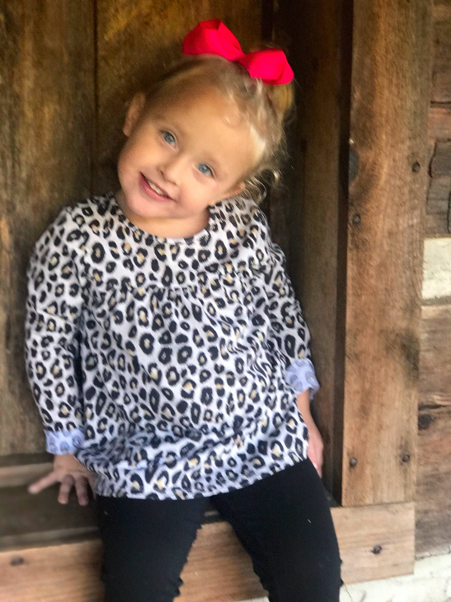 Savannah joined the competition — help win amazing prizes! baby_toddler_clothing, child, child_model, clothing, design, jeans, joy, leggings, outerwear, pattern, person, photography, sleeve, smile, standing, t_shirt, tights, toddler, top, trousers