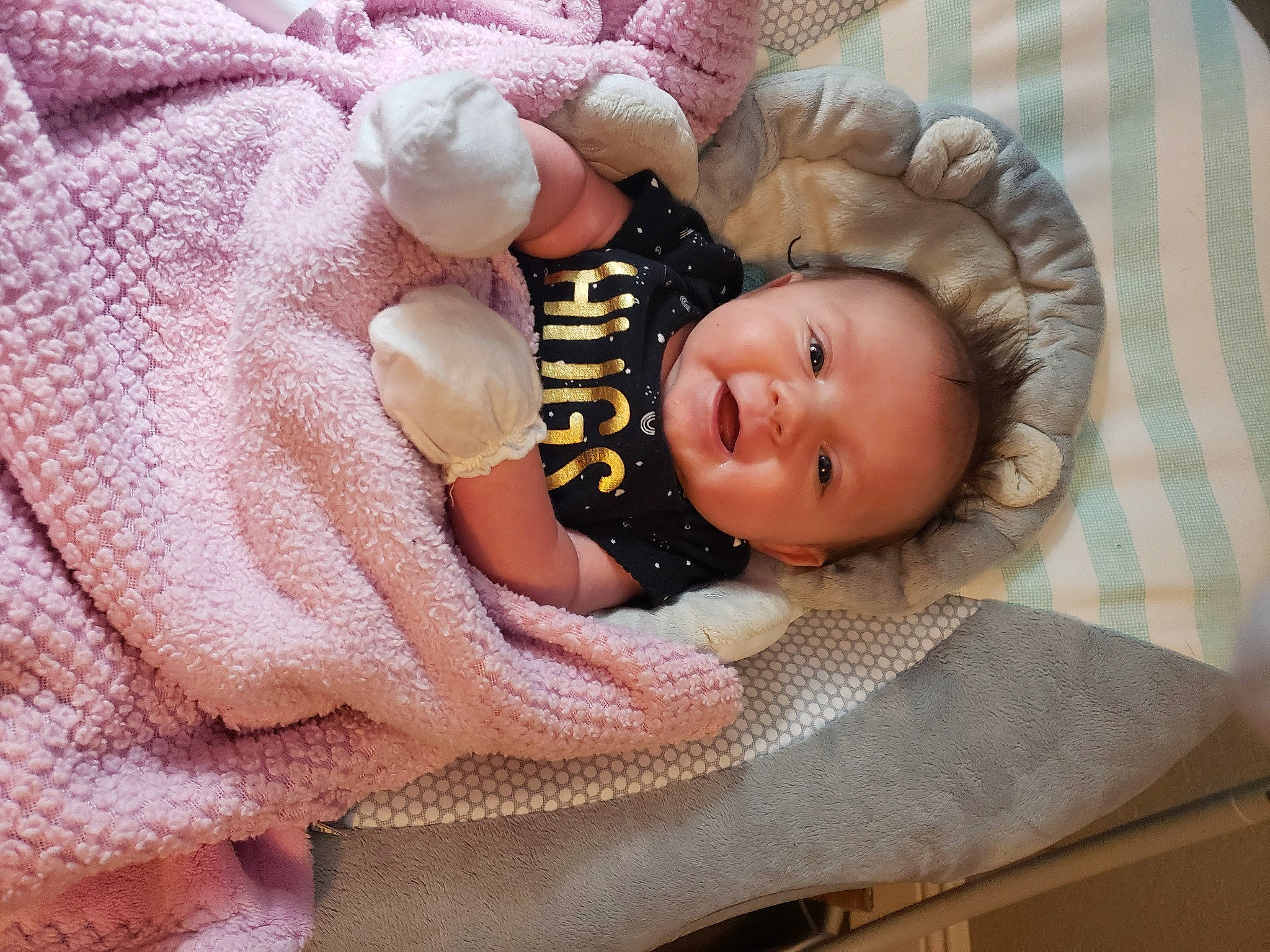 Rylie is registered to the contest to win money with this photo: baby, baby_products, baby_sleeping, cheek, child, person, product, skin, toddler