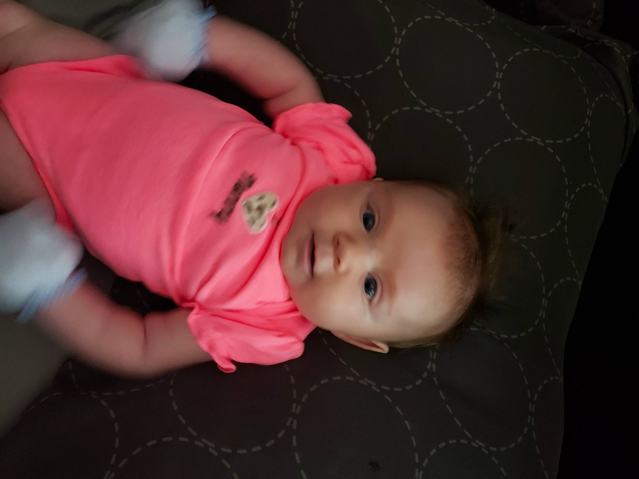 Rylie joined the competition — help win amazing prizes! baby, cheek, child, eye, head, lip, mouth, person, pink, product, skin, toddler