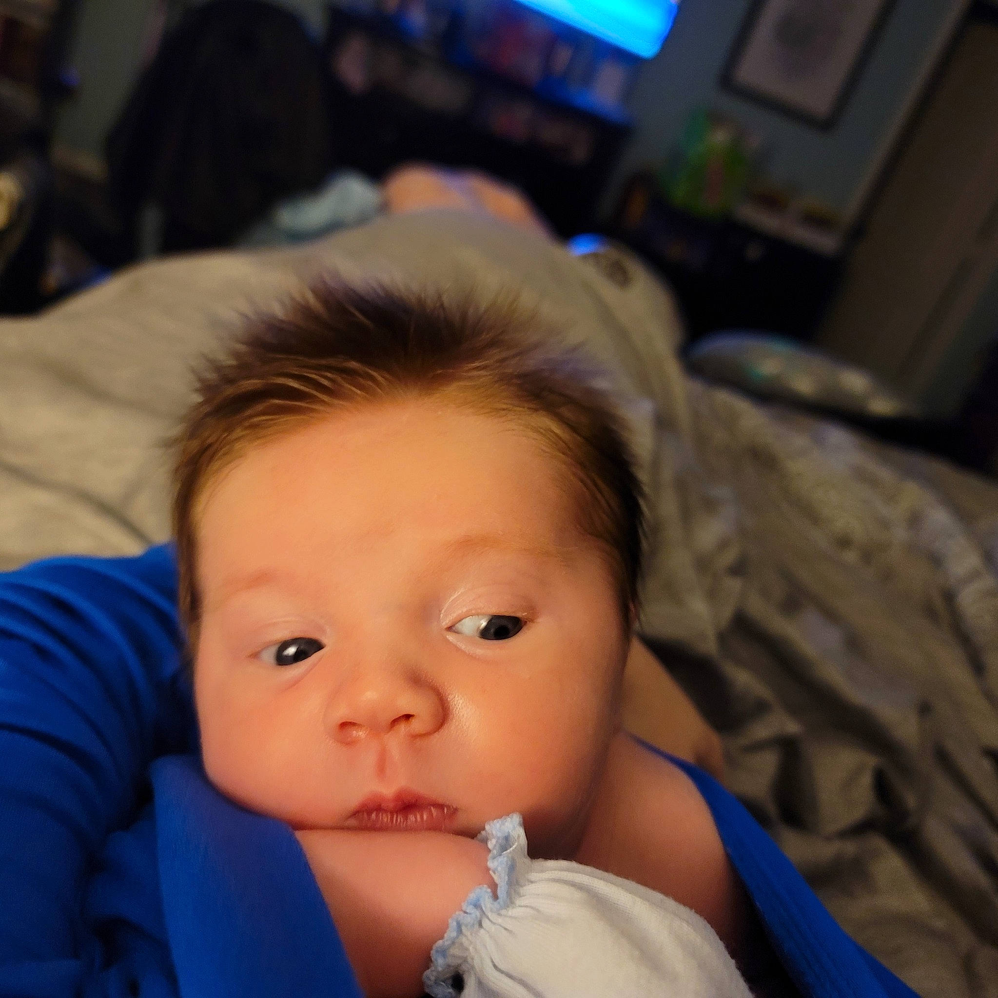 James joined the competition — help win amazing prizes! cheek, chin, comfort, cool, ear, eye, eyebrow, eyelash, face, finger, forehead, gesture, hair, hairstyle, head, iris, lip, mouth, nose, person