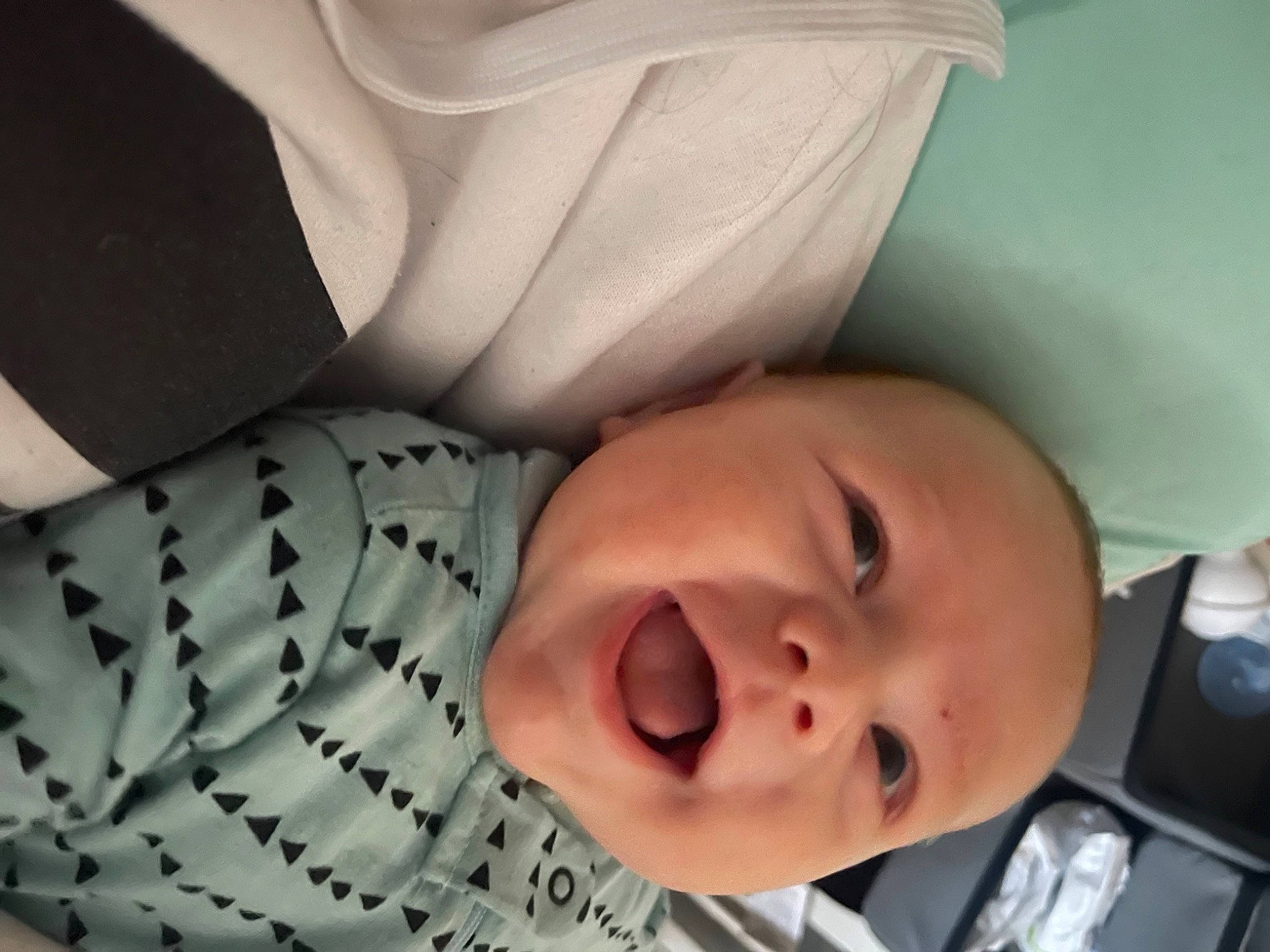 Frank joined the competition — help win amazing prizes! baby, baby_products, baby_toddler_clothing, bedtime, cheek, child, comfort, face, facial_expression, finger, happy, headwear, linens, lip, mouth, nose, pattern, person, skin, smile