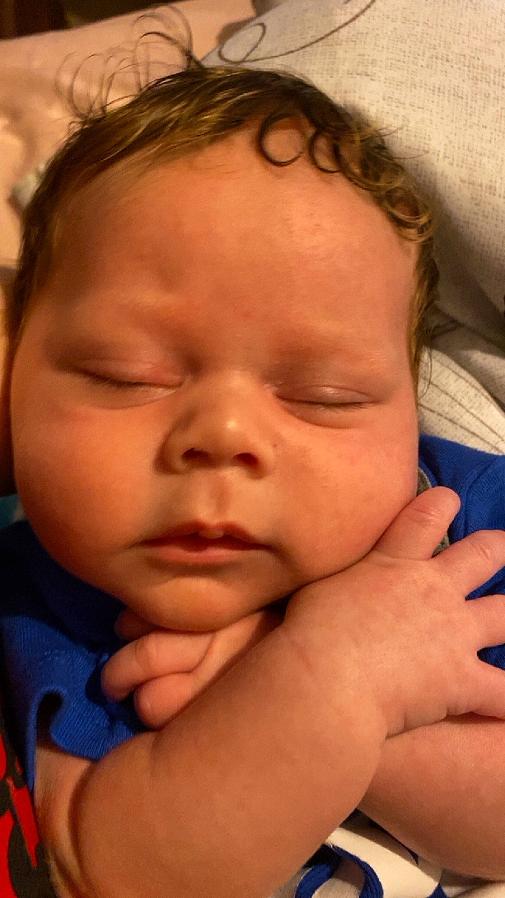 Kingston is registered to the contest to win money with this photo: baby, cheek, chin, comfort, eye, eyebrow, eyelash, facial_expression, finger, forehead, gesture, hand, happy, lip, mammal, mouth, neck, nose, person, skin