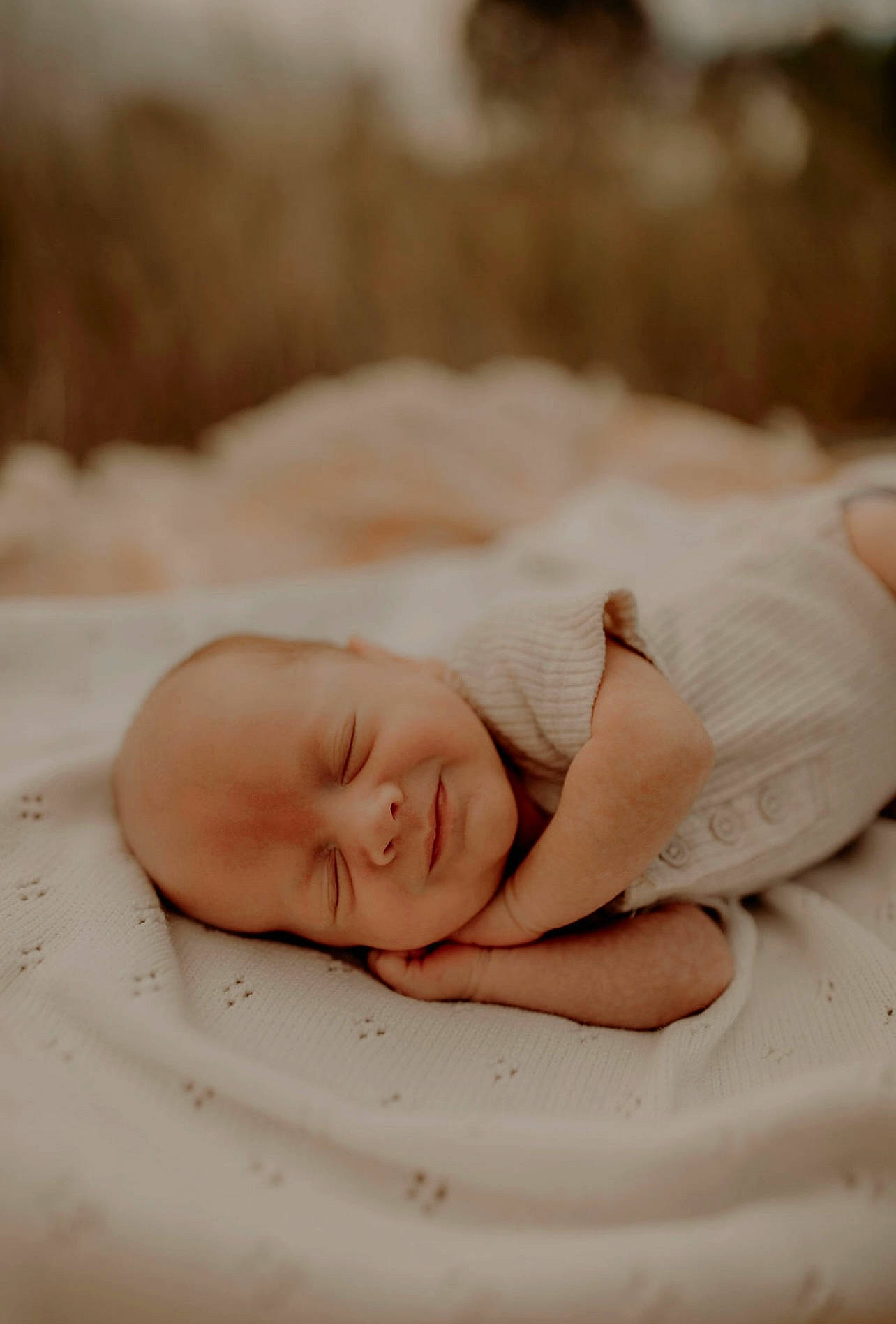 Bear joined the competition — help win amazing prizes! baby, baby_sleeping, baby_toddler_clothing, bedtime, child, comfort, flooring, fur, grass, happy, linens, person, portrait_photography, sleep, toddler, wood