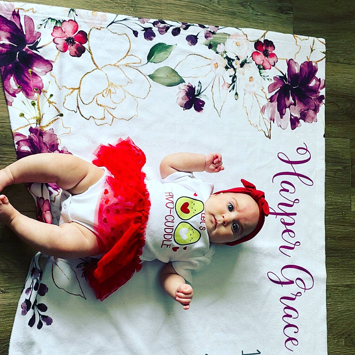 Harper joined the competition — help win amazing prizes! art, baby_toddler_clothing, child, design, event, font, happy, illustration, leisure, linens, magenta, pattern, person, petal, pink, plant, room, spring, textile, toddler