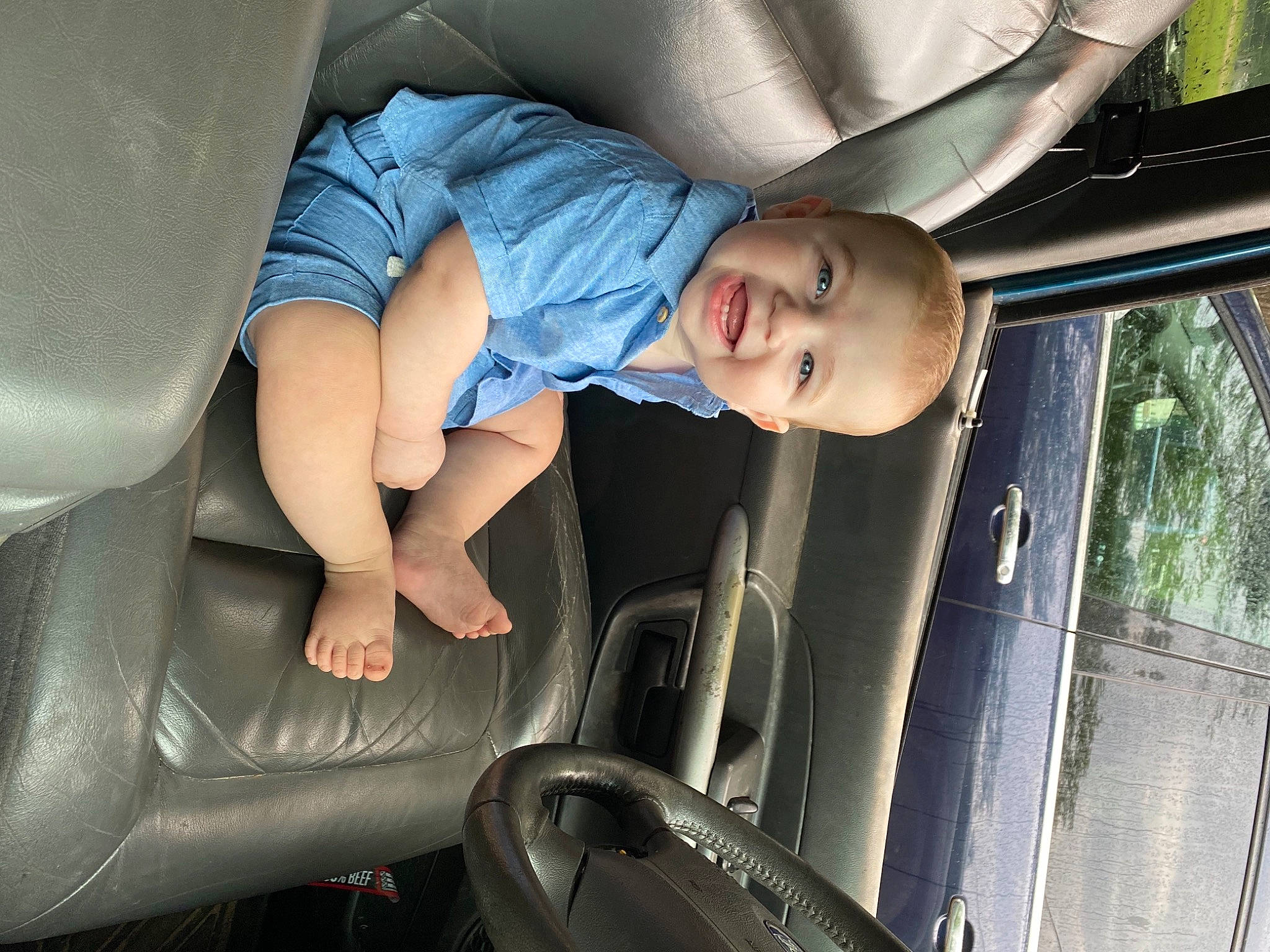 Jamison joined the competition — help win amazing prizes! auto_part, automotive_design, automotive_exterior, automotive_lighting, automotive_tire, automotive_wheel_system, bumper, car_seat, car_seat_cover, comfort, electric_blue, family_car, head_restraint, human_leg, mode_of_transport, motor_vehicle, person, smile, toddler, vehicle