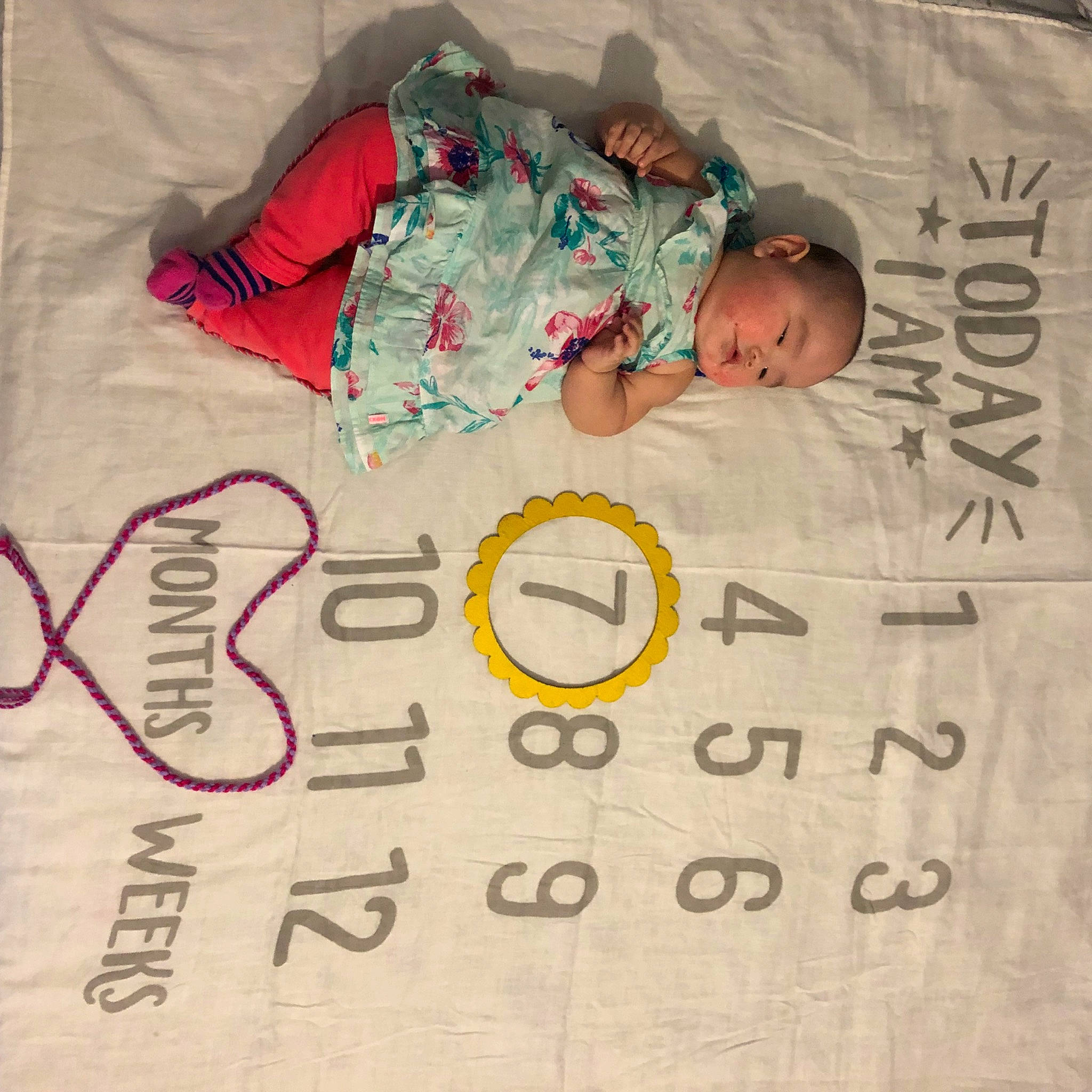 Christina is registered to the contest to win money with this photo: baby, baby_products, baby_sleeping, baby_toddler_clothing, bedding, bedtime, child, cloud, comfort, cool, font, handwriting, happy, illustration, linens, number, pattern, person, sleeve, t_shirt