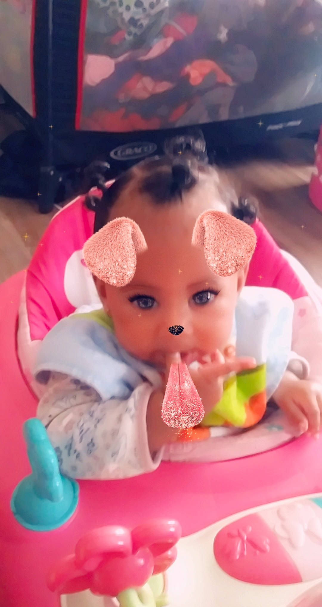 K'Miya joined the competition — help win amazing prizes! baby, cheek, child, doll, person, pink, play, skin, toddler, toy