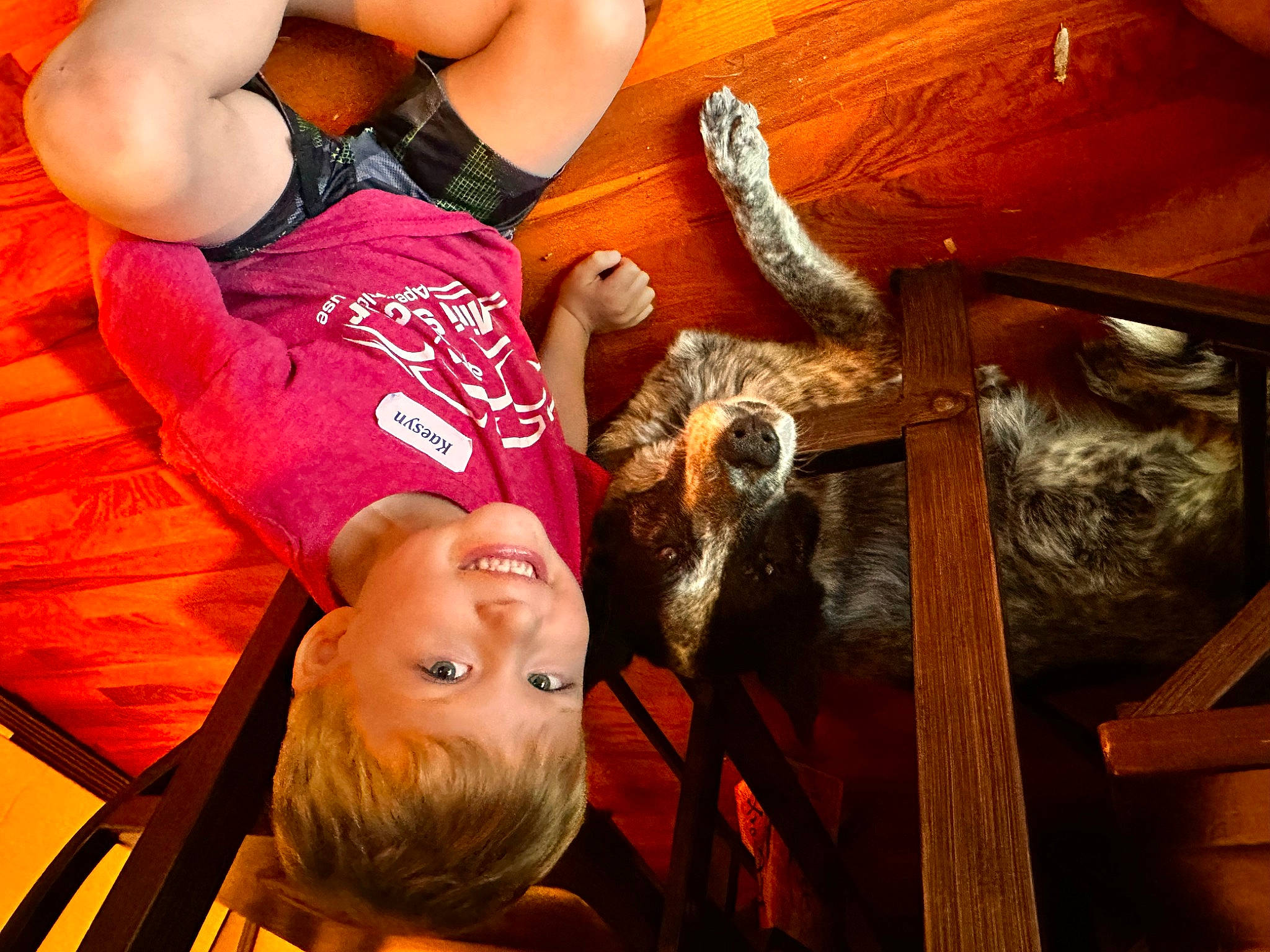 Kaesyn joined the competition — help win amazing prizes! abdomen, beard, chest, elbow, event, flesh, fun, happy, hardwood, human_leg, joy, knee, leisure, person, physical_fitness, room, shorts, smile, sportswear, t_shirt