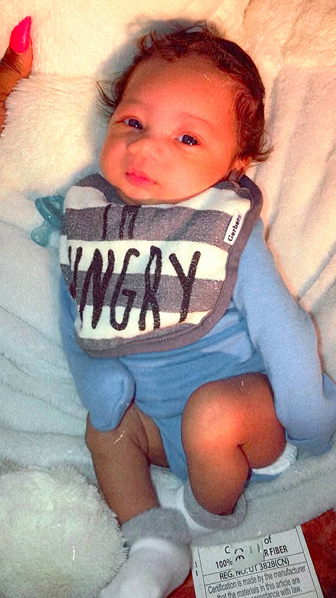 Cameron joined the competition — help win amazing prizes! baby, baby_products, baby_toddler_clothing, cheek, child, cool, eye, head, leg, lip, person, product, skin, sleeve, smile, t_shirt, toddler