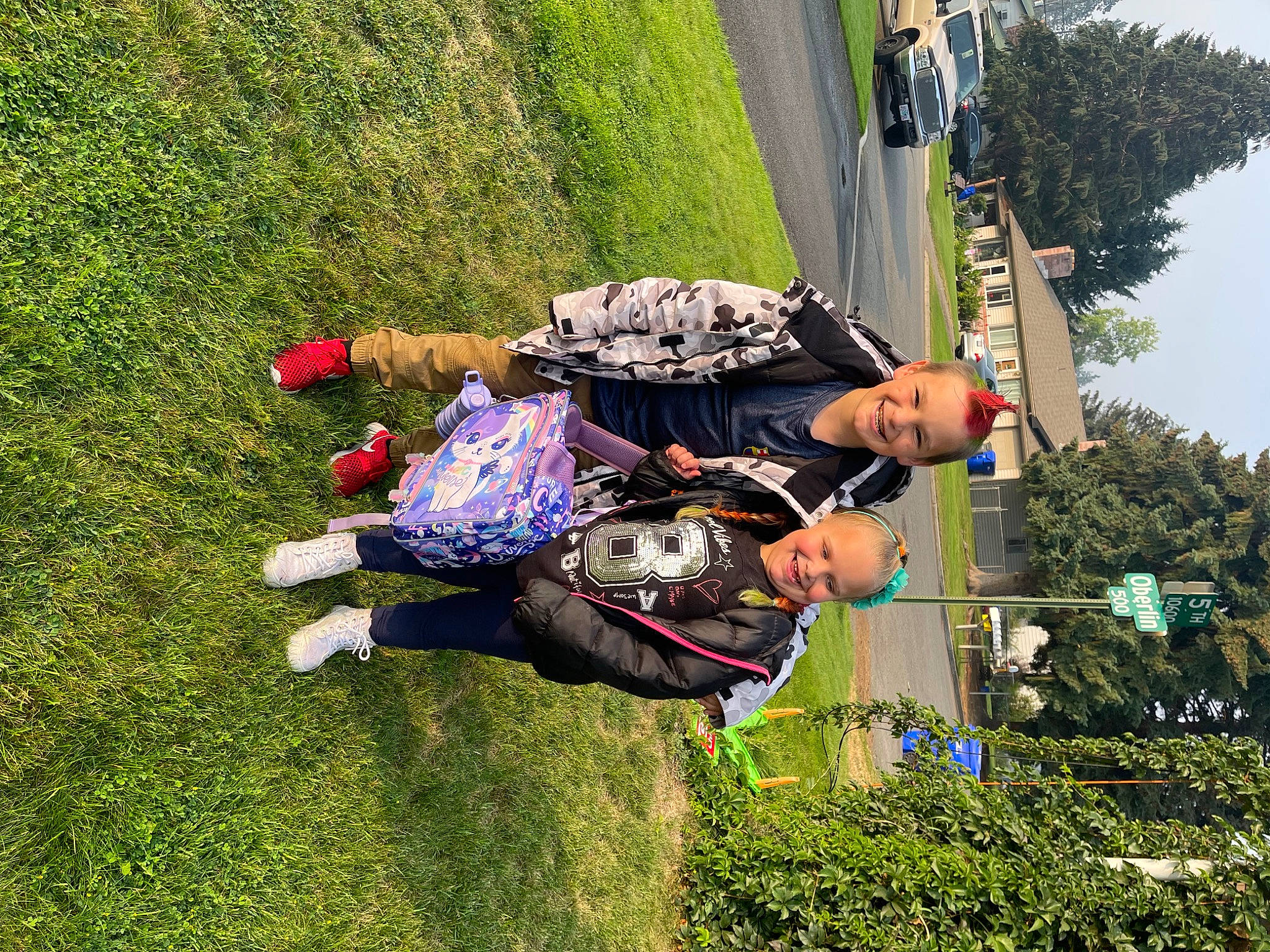 Kaybree joined the competition — help win amazing prizes! adventure, car, fun, grass, grassland, happy, joy, landscape, lawn, leisure, people_in_nature, person, plant, recreation, shrub, sky, tree