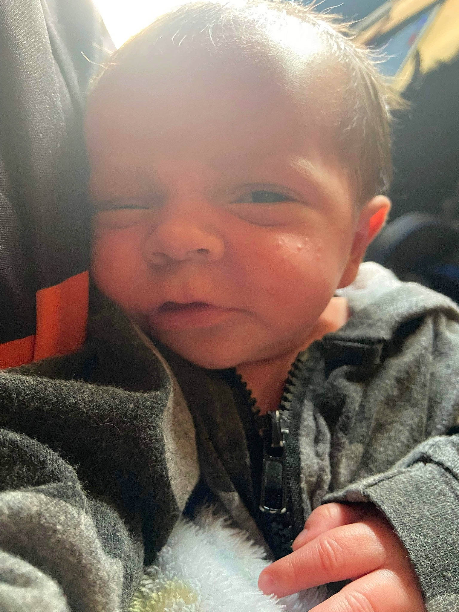 Christian is registered to the contest to win money with this photo: baby, cheek, child, chin, comfort, ear, eyebrow, eyelash, finger, forehead, fun, happy, head, iris, lip, mouth, nose, person, skin, smile