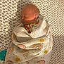 Winsley is registered to the contest to win money with this photo: newborn, baby, sleeping, blanket, crib, crib_sheet, pacifier, infant, wrapped, patterned_blanket, rainbow, sun, peaceful, indoor, child, soft_light, cute, resting, toddler, nursery