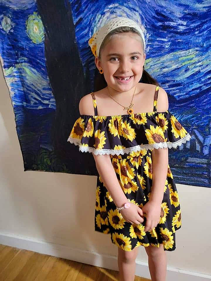 Sofie joined the competition — help win amazing prizes! blond, day_dress, dress, electric_blue, event, fashion_accessory, fashion_design, flash_photography, hair, happy, headpiece, jewellery, joy, one_piece_garment, pattern, person, sleeve, smile, textile, toddler