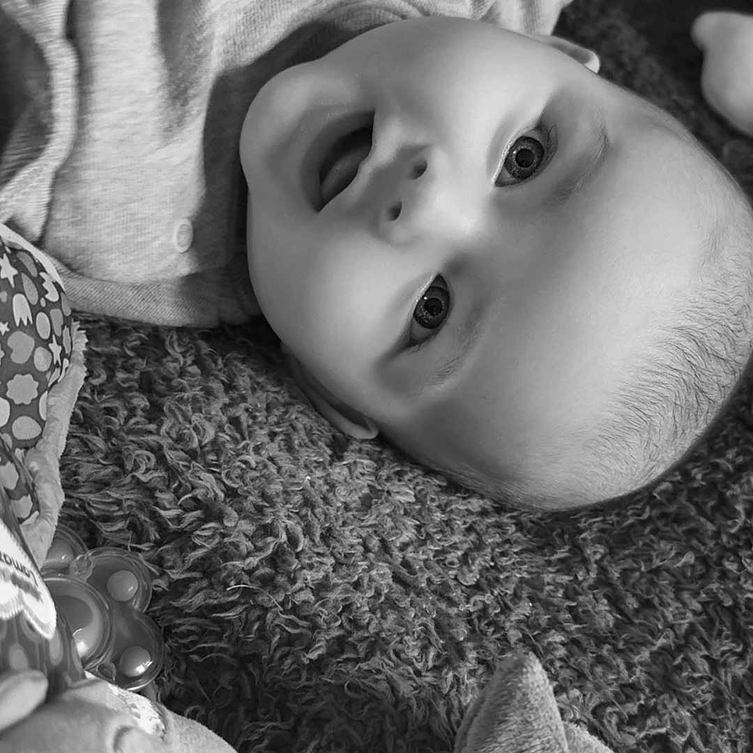 Bella-Rae joined the competition — help win amazing prizes! baby, bodypart, bonnet, clothing, cushion, face, finger, hand, happy, hat, head, homedecor, linen, newborn, person, photography, plush, portrait, quilt, toy