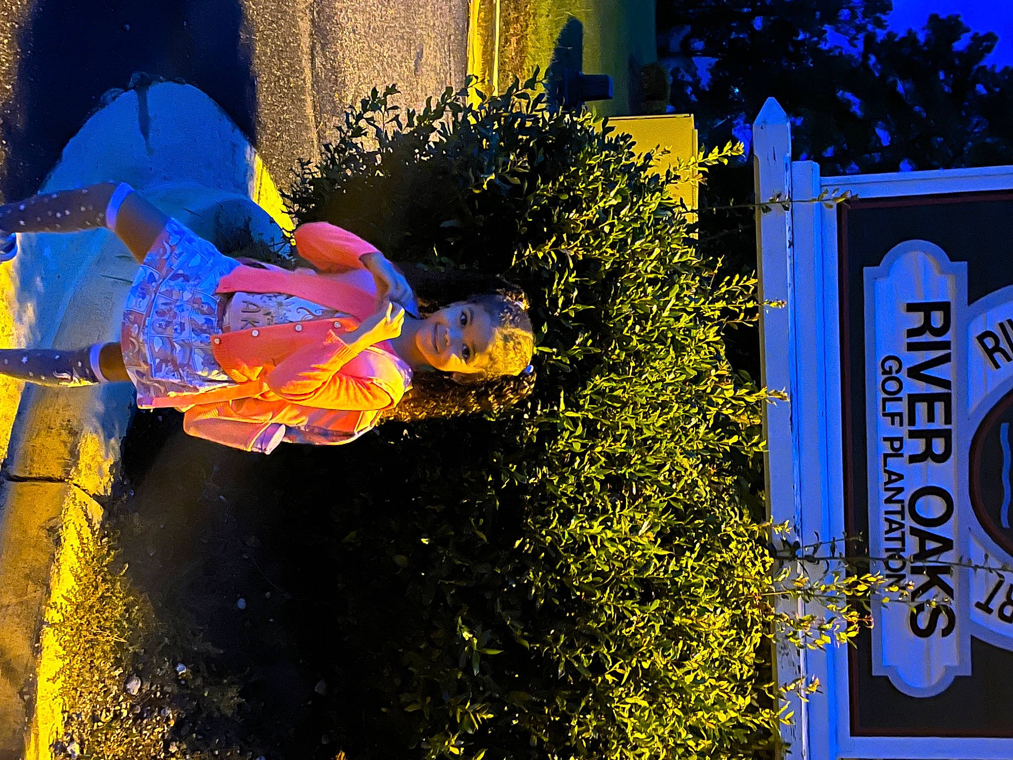 Bianca joined the competition — help win amazing prizes! advertising, art, daytime, electric_blue, facade, font, fun, joy, leisure, night, person, plant, rectangle, sign, signage, street_sign, tints_and_shades, tree, visual_arts, wall