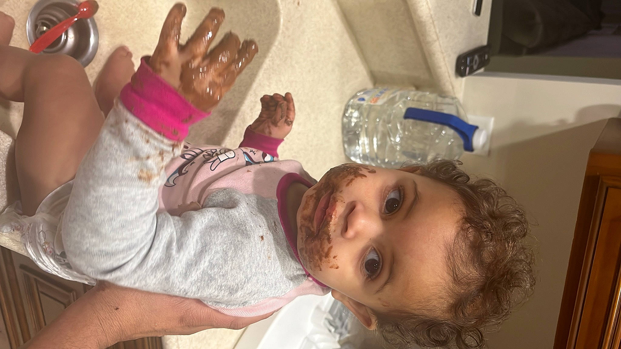 Ayla joined the competition — help win amazing prizes! bathing, bathroom, chest, child, eyelash, foot, fun, happy, human_leg, joint, mouth, nail, nail_care, person, plastic_bottle, room, skin, thumb, toddler, water