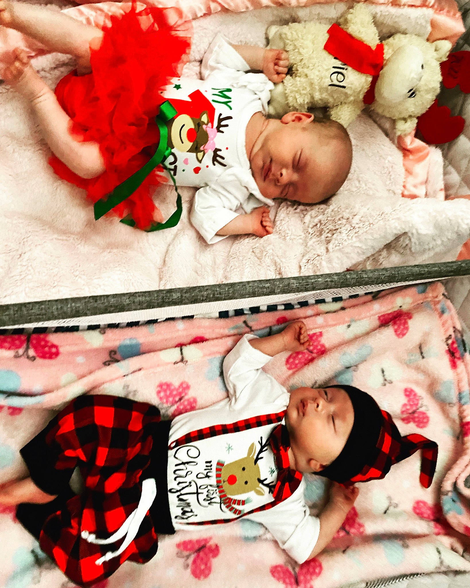 Ariel joined the competition — help win amazing prizes! baby, baby_sleeping, baby_toddler_clothing, carmine, cheek, child, comfort, facial_expression, font, gesture, happy, headwear, linens, pattern, person, photograph, red, sleeve, smile, textile