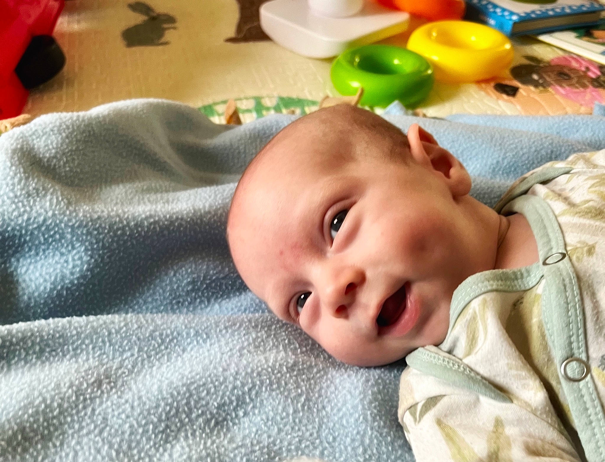 Cashton joined the competition — help win amazing prizes! baby, baby_products, baby_safety, baby_toddler_clothing, baby_toys, cheek, child, comfort, eyelash, happy, linens, person, room, skin, smile, toddler, toy