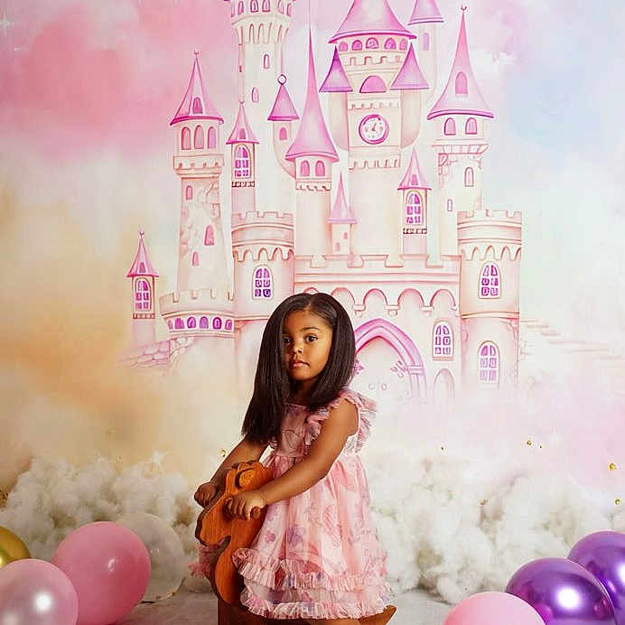 Nayelis joined the competition — help win amazing prizes! amusementpark, balloon, birthdaycake, cake, child, clothing, costume, face, female, fun, girl, head, party, people, performer, person, photography, portrait, purple, themepark