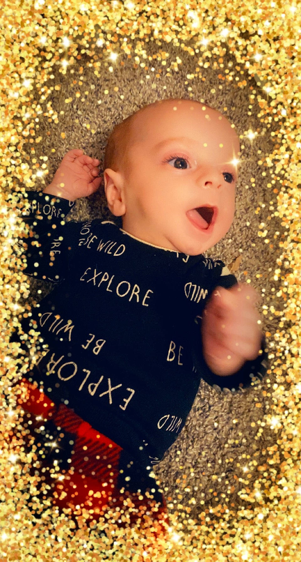 Emerson joined the competition — help win amazing prizes! art, baby, child, christmas_eve, christmas_ornament, event, font, fun, happy, holiday, human, illustration, love, ornament, people, people_in_nature, person, photo_caption, portrait_photography, smile