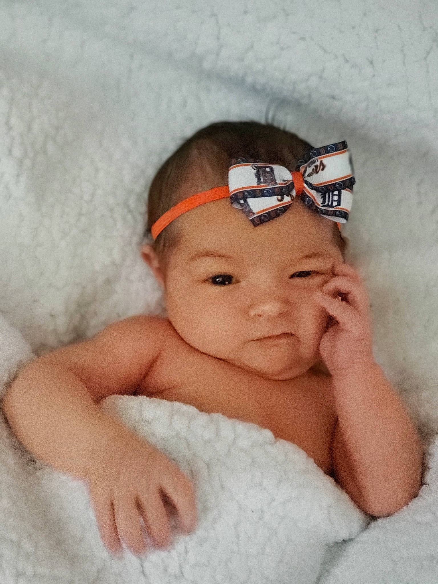 Evalynn joined the competition — help win amazing prizes! baby, child, fashion_accessory, forehead, hair_accessory, head, headband, headgear, headpiece, person, product, skin, toddler