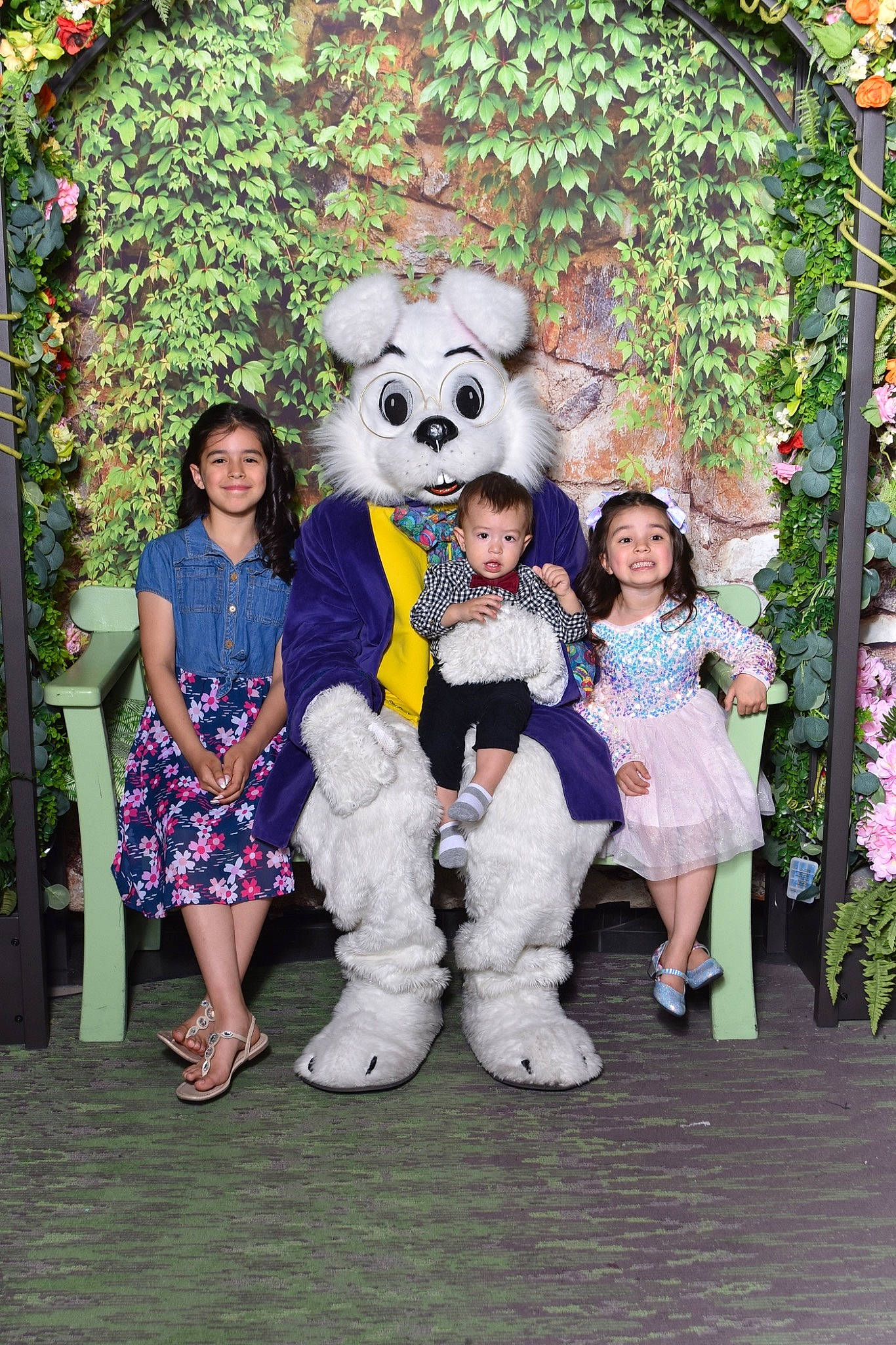 Iliana joined the competition — help win amazing prizes! boot, child, costume, event, fun, fur, garden, grass, happy, joy, leisure, mammal, mascot, person, pink, plant, recreation, sandal, smile, t_shirt