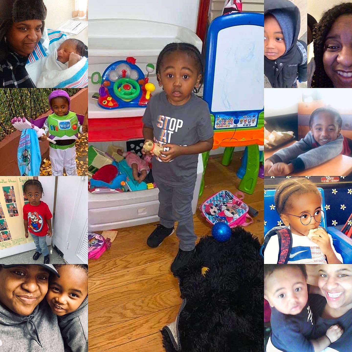 Quamieke Kotto Harris joined the competition — help win amazing prizes! adaptation, blue, child, couch, event, eye, face, fun, happy, hat, head, joy, kindergarten, leisure, mammal, person, sharing, smile, snapshot, social_group