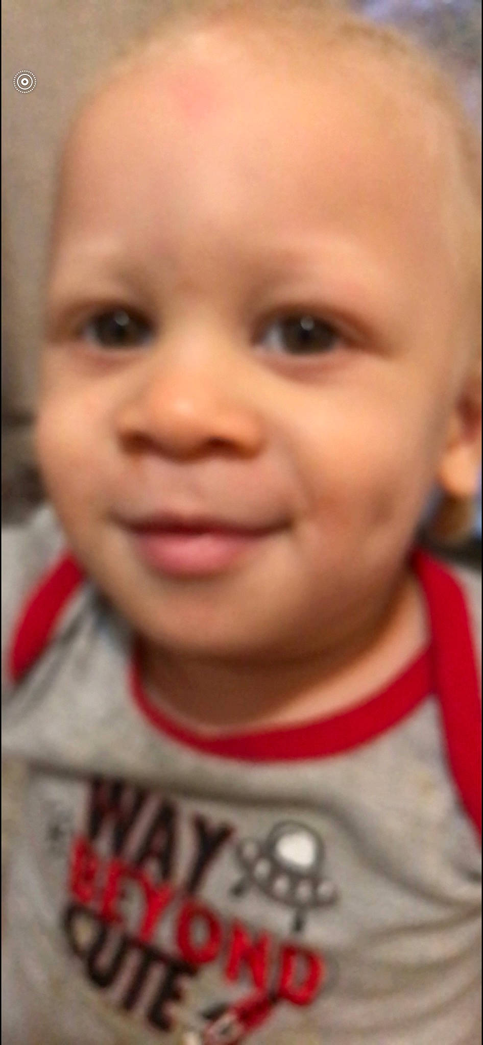 Lucci is registered to the contest to win money with this photo: baby, cheek, child, chin, ear, eyebrow, eyelash, fun, gesture, happy, human_body, iris, jaw, joy, lip, mouth, nose, person, skin, smile