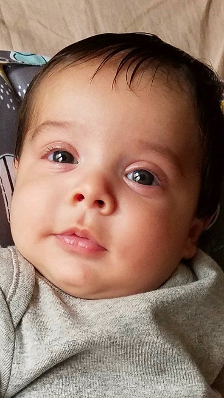 Jeffrey joined the competition — help win amazing prizes! baby, baby_toddler_clothing, cheek, child, ear, eye, eyebrow, eyelash, flash_photography, iris, lip, neck, no_expression, nose, person, portrait_photography, skin, toddler