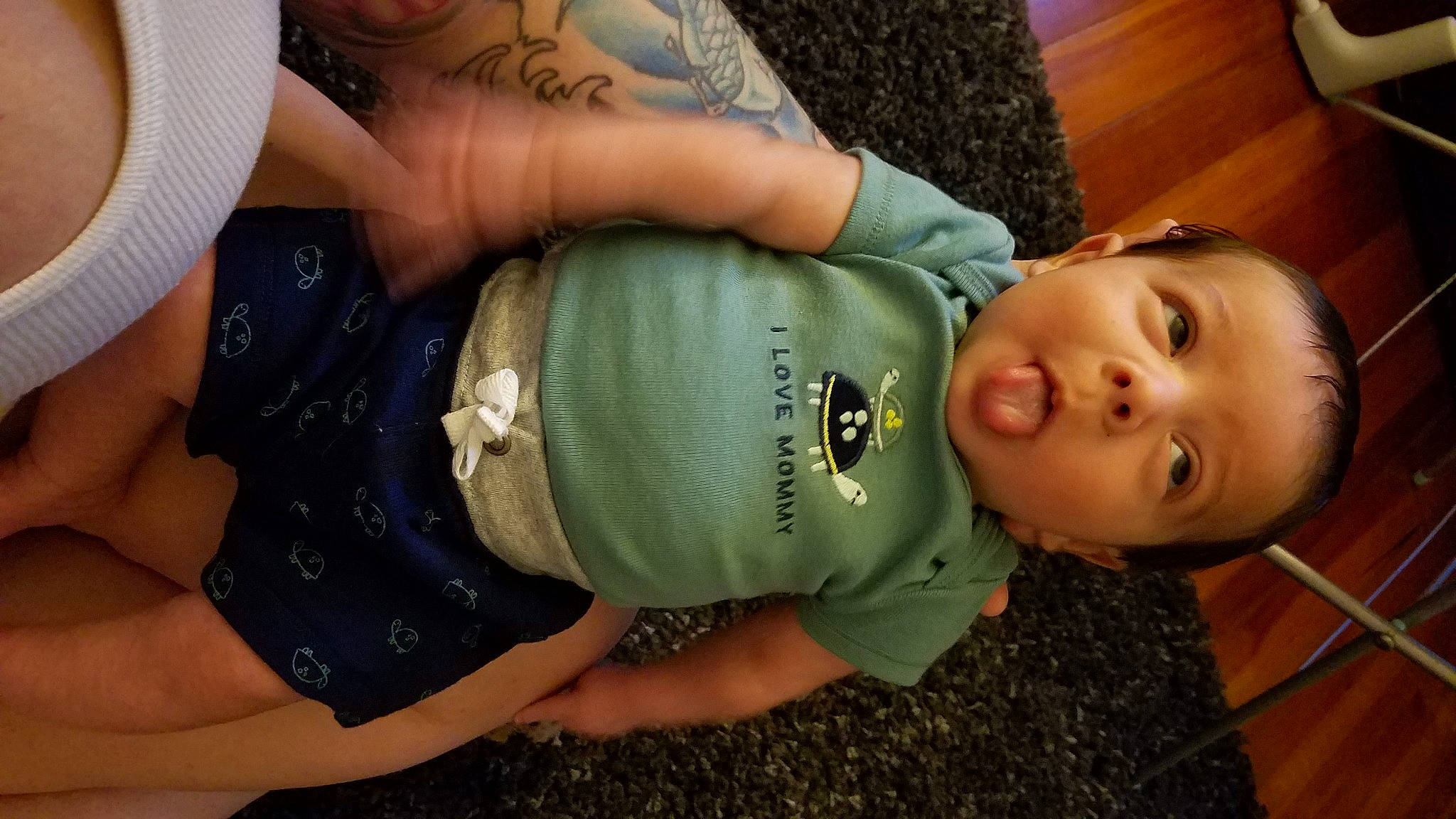 Jeffrey joined the competition — help win amazing prizes! arm, baby, baby_toddler_clothing, cheek, comfort, cool, eye, face, facial_expression, finger, gesture, hand, happy, head, joint, leg, mouth, person, skin, smile